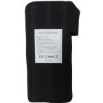 Clothes 12V 10Ah Battery 11.1V Black Cloth Wrapped With DC Charging Plug For