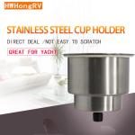 Marine Hardware Boat Accessories Stainless Steel Drink Cup Holder is also