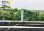RBD245 ISO Rolling W Beam Safety Barrier , Polyurethane Crowd Control Barriers