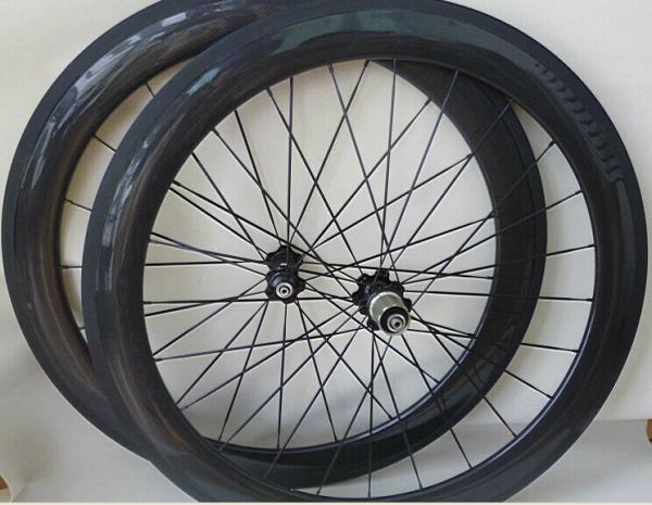 2014YOUNGFANBIK EN Standard 60mm clincher carbon wheels 700C high tg rim road