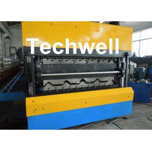 0 - 15m/min Forming Speed, PLC Control Dual Level Roll Former For Two Roofing