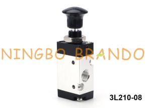 China 3L210-08 Airtac Type Push Pull Pneumatic Air Control Valve 3/2 Way factory
