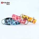 Durable Single Luminous Fiber Optic LED Light Up Pet Collar Cell Battery For