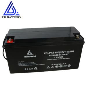 China 12V 150AH Lifepo4 Lithium Marine Batteries For RVs Caravans factory