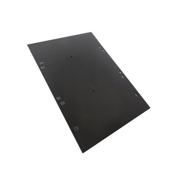 Black Anodized CNC Aluminum Parts , Precision CNC Machining Milling Drilling
