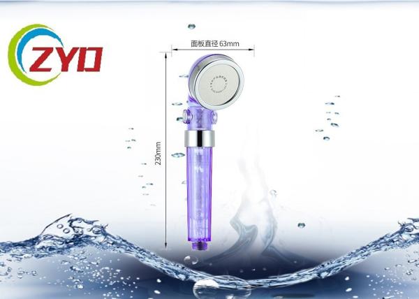 PC Blue Color Three Function Bathroom Shower SPA Rainfall Jetting Massage