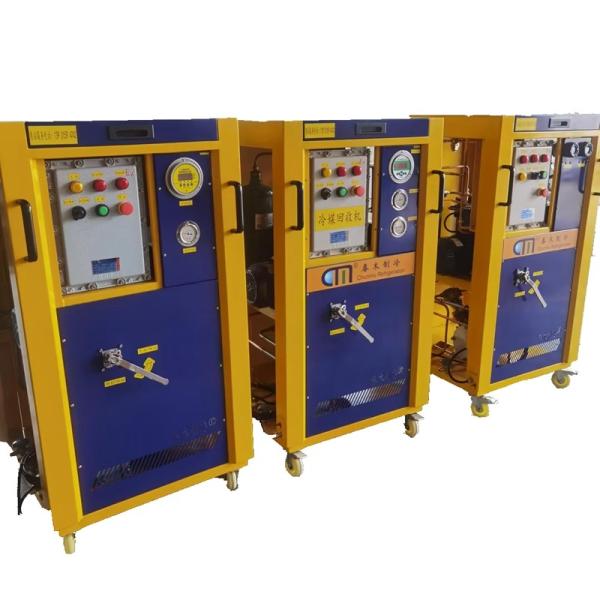Explosion Proof Hydrocarbon Refrigerant Recovery Unit 4HP Recovery Machine Ac