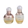 Buy cheap 50ml/60g Glass White to yellow gradient cylindrical Smooth with golden Lid for from wholesalers