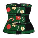 Latex Three Strap Waist Trainer 3XS Curves Waist Trimmer Belt With Zipper