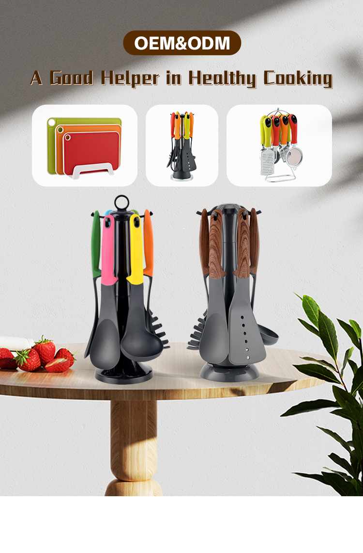 Kitchen Gadgets Set Nylon Camp Cooking Utensils Home Heat Resistance 210 Utensils