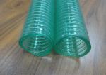 Large Diameter PVC Spiral Steel Wire Reinforced Hose Flexible Anti Abrasion