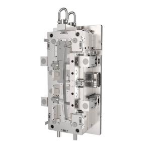 China Precision Injection Molds for Automotive Plastic Components Using Heat Resistant NAK80 Steel factory