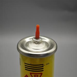 User-friendly lighter gas refill valve with adaptor for beginners with step-by