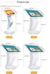 58mm Ticket Printer 21.5" Touch Screen Information Kiosk