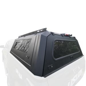 China Jeep Gladiator Aluminium Alloy Pickup Truck Bed Hardtop Canopy for Toyota Tacoma Short factory