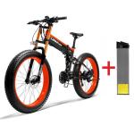 LANKELEISI Luxury 26 inch 1000W Electric bike With 14.5AH Panasoni'c Battery