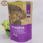 Custom Kraft Paper Coffee Packing Bags k Food Bag Pouch Resealable