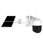 2MP 20W Slicing Solar Panel Powered Camera IP65 Weatherproof 4G Outdoor Solar