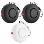Black ABS Self Defense Siren Personal Alarm Grey White Green Pink 42.2g