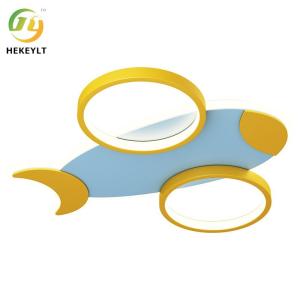 China Creative Cartoon Aircraft Eye Protection Led Ceiling Light For Bedroom Room Children'S Room factory