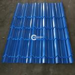 Chain Drive 380v Roof Sheet Roll Forming Machine Steel Deep Rib Brick Tile / Q