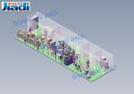 Fully Automatic Tomato Sauce Processing Machine , Tomato Puree Machine 28-30% /