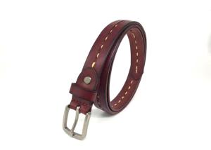 China Cowhide 23mm Women's Fashion Leather Belts For Jeans factory