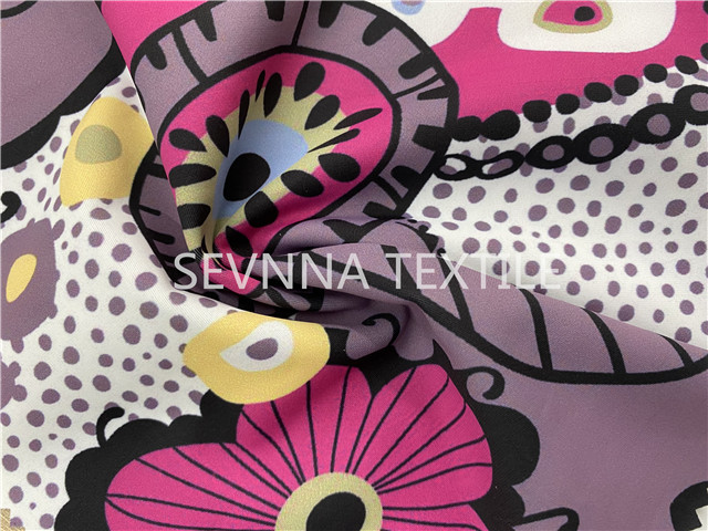 Customized Outfit 200GSM 22% Spandex Stretch Leggings Fabric