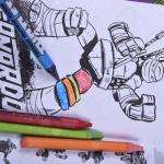 Promotional Coloring Book Printing , Coloring Book Activities For Kids Custom