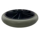 PVC TPR PU Wheelchair Caster Wheels , Wheelchair Small Wheels Longlife