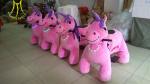 Hansel best selling amusement robotic walk motorized horse toy for adults