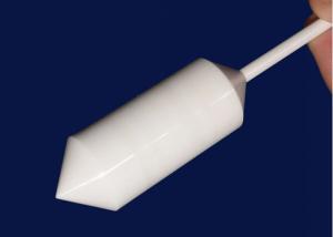 China Fireproof High Pressure White Zirconia Ceramic Rod For Industrial Machinery factory