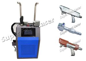 China Precision Parts Portable Laser Cleaning Machine 50W Air Cooling Method factory