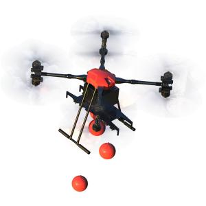 China 3D View Mode Unmanned Camera Drone 4k Fire Extinguisher Drone factory
