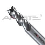 U Shape 3 Flute End Mill Uncoated CNC Milling Cutter 0.6μm For 700 Aluminium
