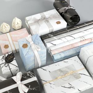 China Stripe Wave Point Pink 17gsm Recyclable Tissue Paper Customized Gift Wrapper factory