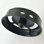 Black Outdoor Injection Molding Plastic Electronic Parts 20~60 HRC For Solar