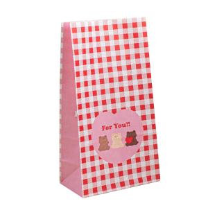China Glossy/Matt Lamination Kraft Paper Packaging Bags With Customized Design on sale