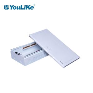 China White Door Pvc Mcb Box Outdoor Plastic 21 Modules Power Distribution Box factory