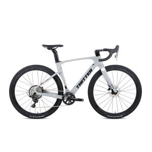 China EPS Frame T900 Carbon Fiber Gravel Bike Hydraulic Disc Brake Twitter Carbon Gravel Bike factory