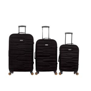 China Black 0.8mm Aluminum 170T ODM EVA Expandable Luggage factory