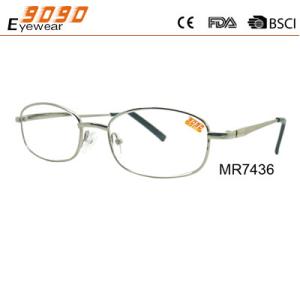 China latest classic fashion reading glasses with stainless steel, suitable for men and women factory