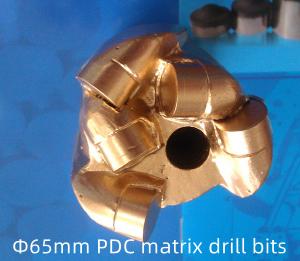 China ISO9001 Certificate Matrix Body PDC Drill Bit Dia 65mm Coal Mine Use factory