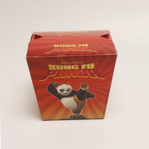 China Square Kebab Disposable Food Packaging Box Takeaway Paper Noodle Container factory