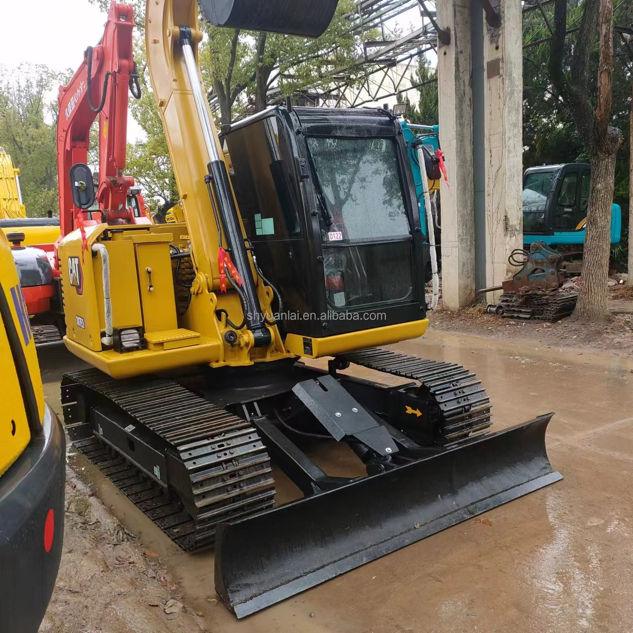 Mini Used CAT 307D Excavator Hydraulic Crawler Small Caterpillar Excavator 7Ton Good Condition