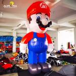 Custom Promotional Advertising Inflatables Mario Cartoon Models For Children'S