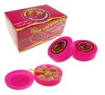 Halal Strawberry Flavor Chewing Gum Sugarless Bubble Gum With Sour Powder