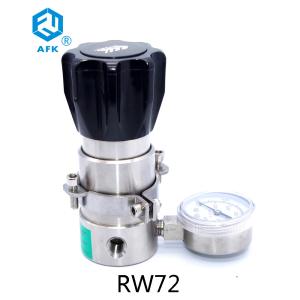 China Exhaust Back Pressure Regulator Piston - Sensed Leakage Rate 2*10-8 Atm Cc / Sec He factory