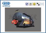 Oil Fired / Gas Fired Steam Boiler , Industrial Steam Generators High Efficiency