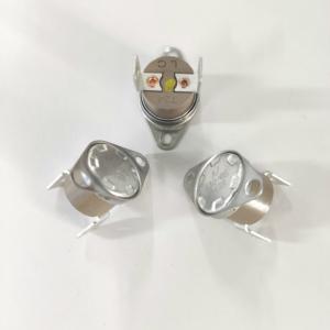 China LC 125V 15A Fixed Bracket 24mm KSD301 Thermostat 100000 Cycles Operating Life Fixed Bracket factory